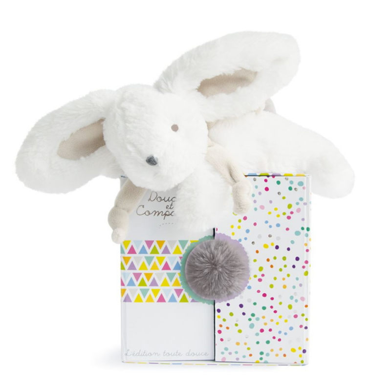  - lapin coudou gris perle blanc 